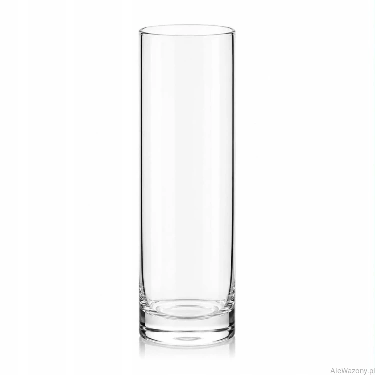 Wazon szklany cylinder 25 cm  x   8 cm