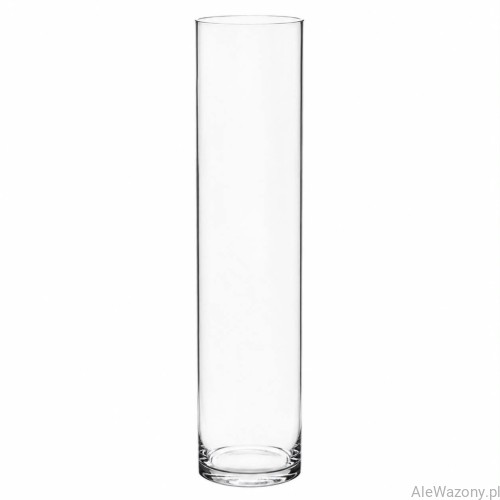 Wazon szklany cylinder 70 cm × 20 cm