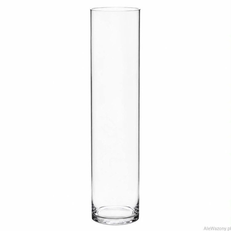 Wazon szklany cylinder 70 cm × 20 cm