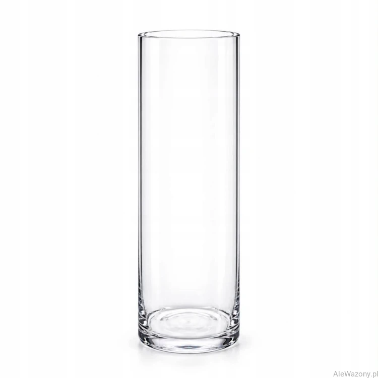 Wazon szklany cylinder  19 cm  x  7 cm