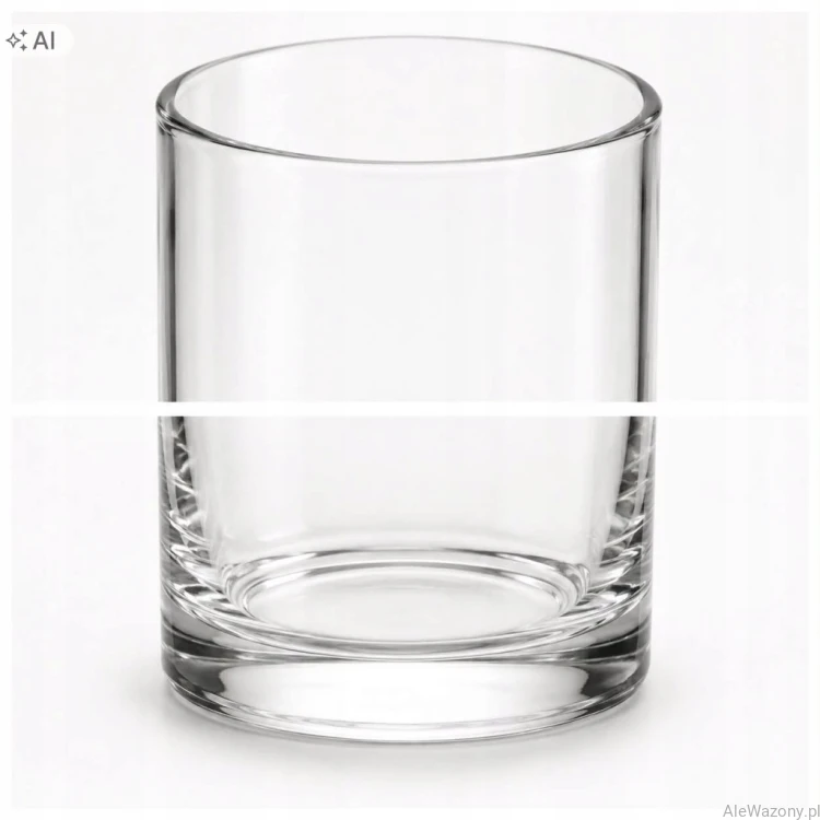 Wazon szklany cylinder 30 cm  x  6 cm