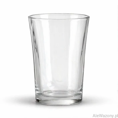 Wazon szklany dekoracyjny  21 cm