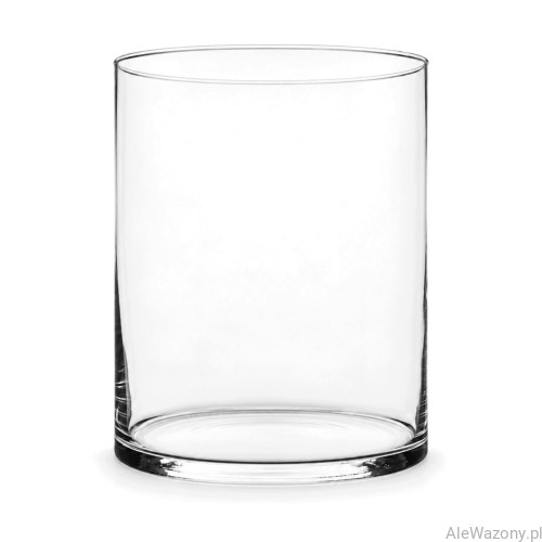 Wazon szklany cylinder 30 cm  x  20 cm