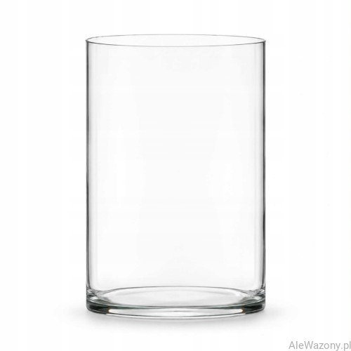 Wazon szklany cylinder 40 cm x d 25 cm