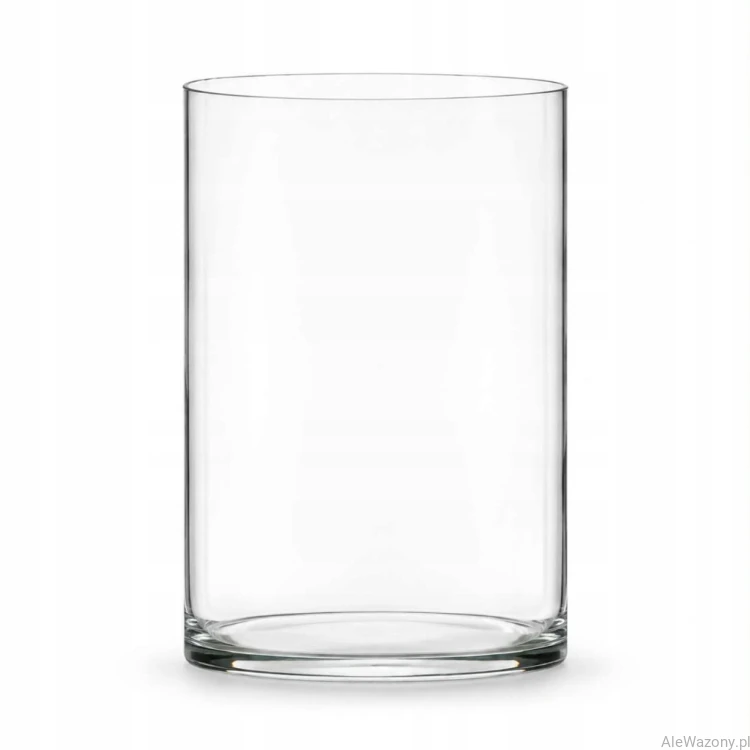 Wazon szklany cylinder 40 cm x d 25 cm