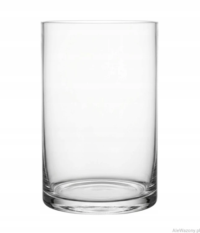 Wazon szklany cylinder 25 cm  x  20 cm