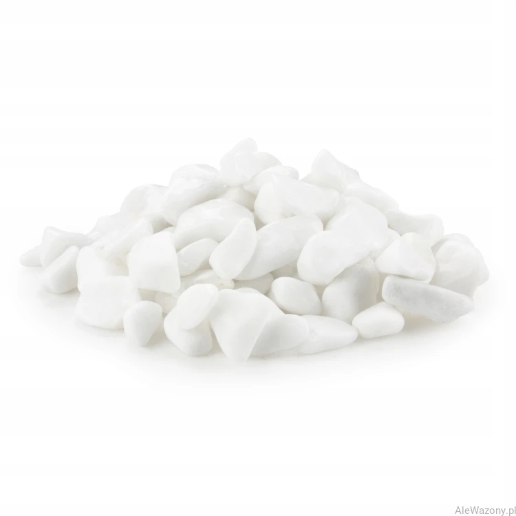 Kamień dekoracyjny biały 1 kg