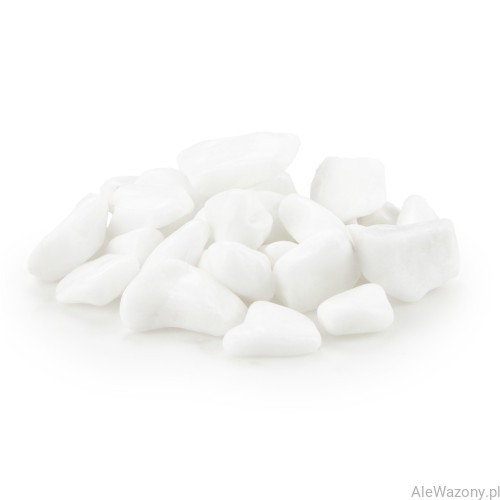 Kamień dekoracyjny biały 1 kg