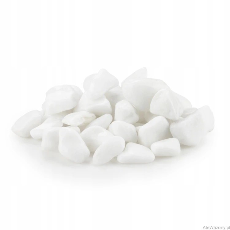 Kamień dekoracyjny biały 1 kg