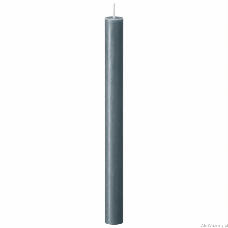 Świeca stołowa rustykalna 58 Slate Blue - 1 sztuka