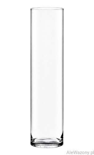 Wazon szklany cylinder 70 cm  x  16 cm