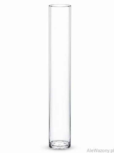 Wazon szklany cylinder   h60 d10