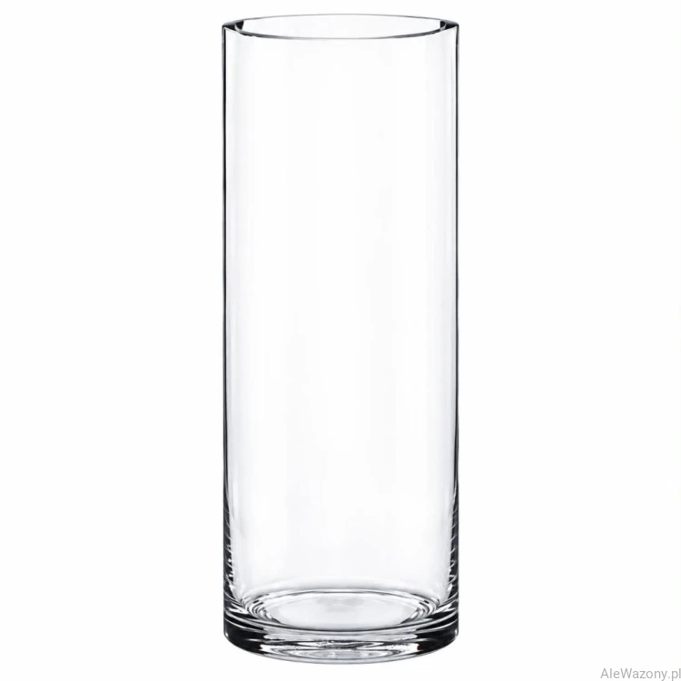 Wazon szklany cylinder  h 40cm   d 15cm