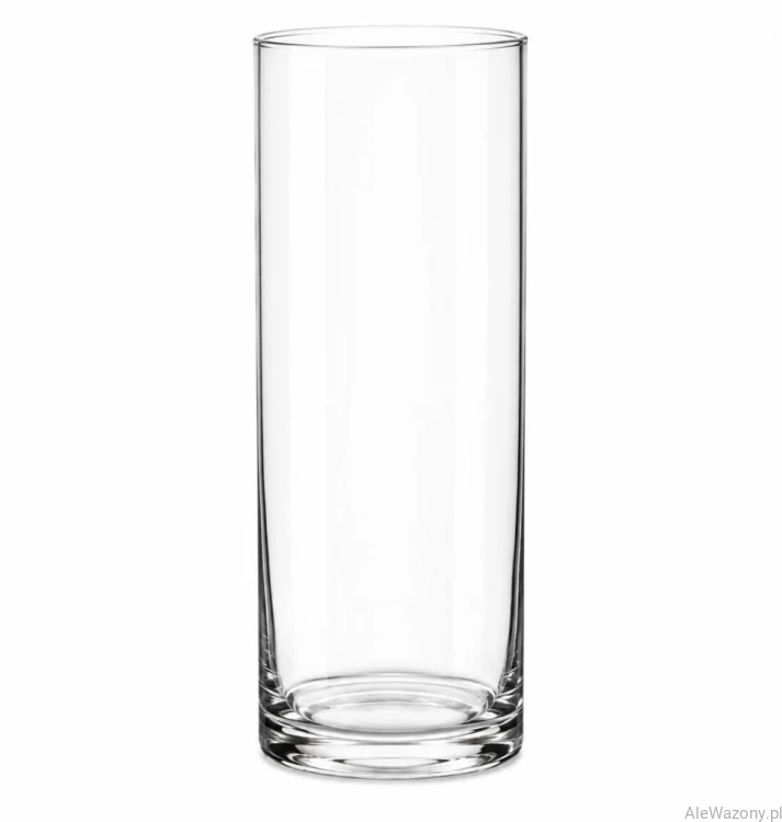 Wazon szklany cylinder h 25cm d 15cm cm