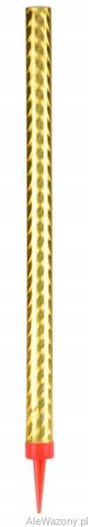 Fontanna tortowa 25 cm czas palenia 120 sekund