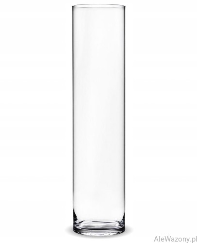 Lampion szklany cylinder  60 cm  x  15 cm