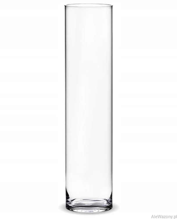 Lampion szklany cylinder  60 cm  x  15 cm