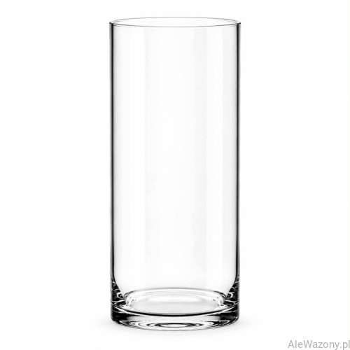Lampion szklany cylinder  20 cm  x  12 cm