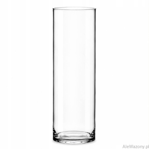 Lampion szklany cylinder  30 cm   12 cm
