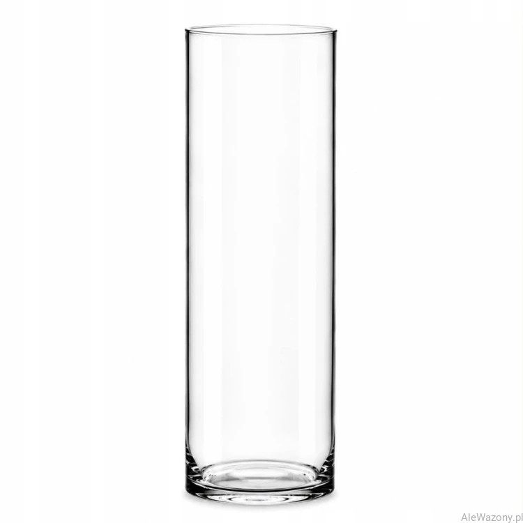 Lampion szklany cylinder  30 cm   12 cm