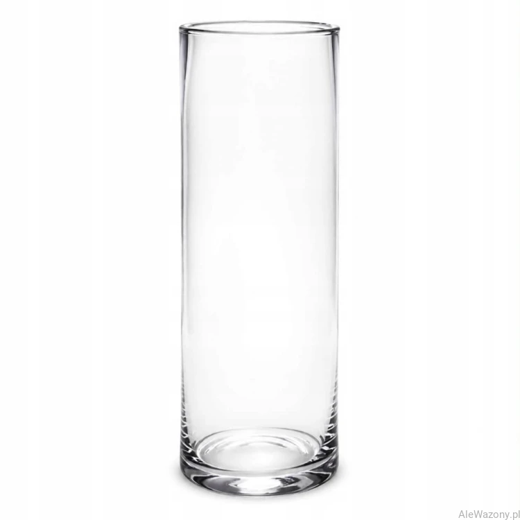 Lampion szklany cylinder 30 cm  x  10 cm