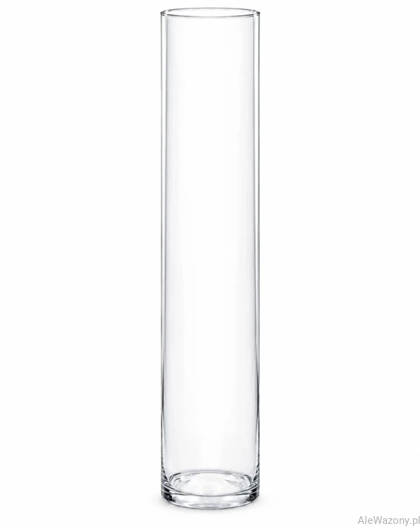 Lampion szklany cylinder  50 cm  x  10 cm